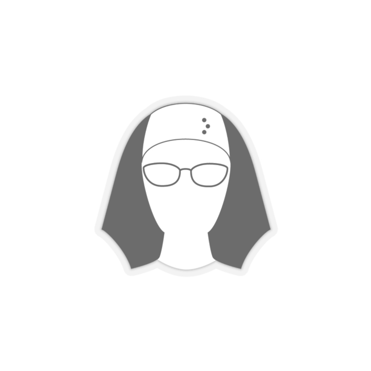 Sister EdithRoese Logo Stickers