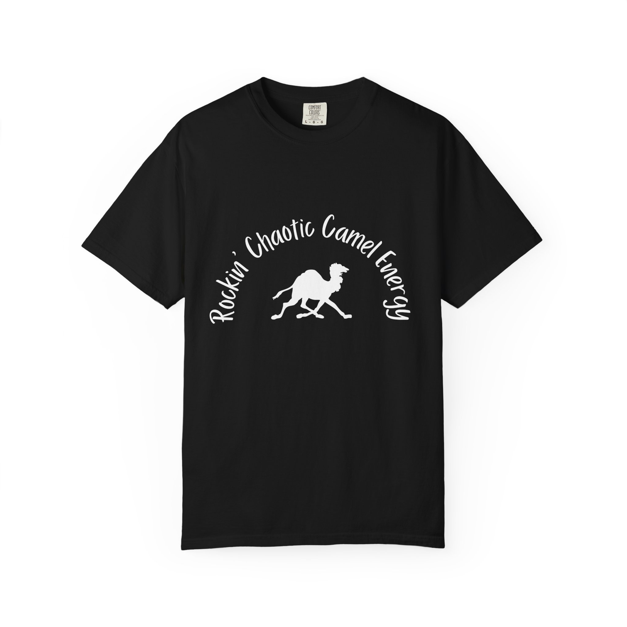 Rockin Chaotic Camel Energy - Unisex Garment-Dyed T-shirt